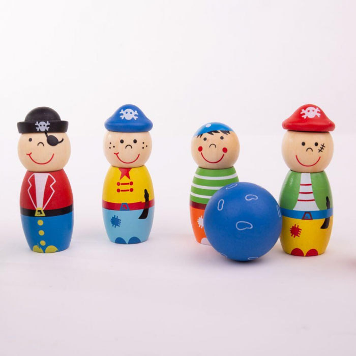 Set popice - Pirati, BIGJIGS Toys, 2-3 ani + [4]