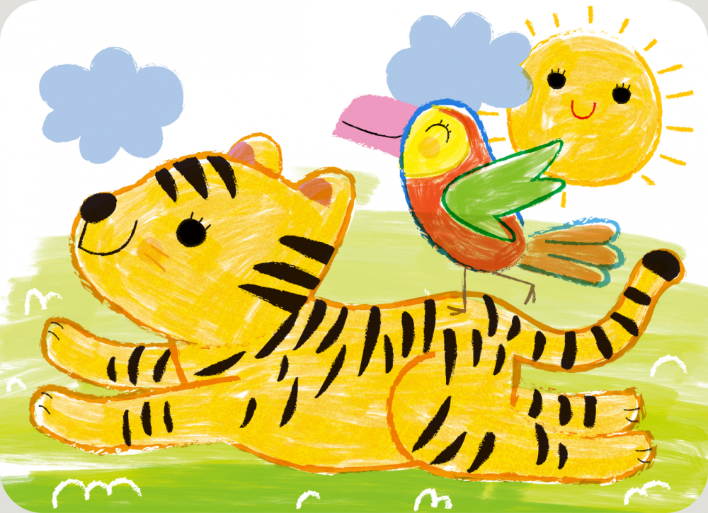 Set portabil de pictura cu gel Haku Yoka - Animale [7]