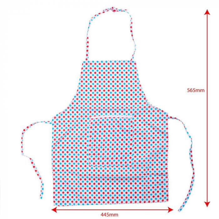 Set sortulet si accesorii alb cu buline, BIGJIGS Toys, 2-3 ani + [4]