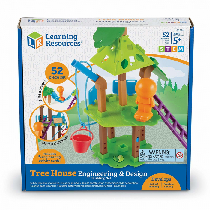 Set STEM - Casuta din copac, Learning Resources, 4-5 ani + [4]