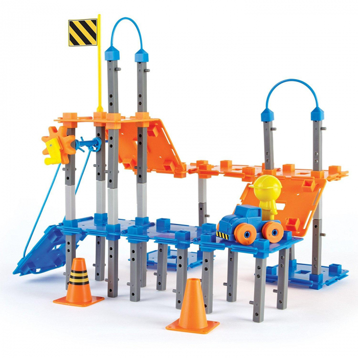 Set STEM - Construieste oraselul, Learning Resources, 4-5 ani + [2]