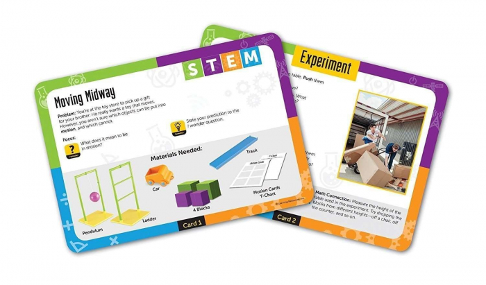 Set STEM - Forta si miscare, Learning Resources, 4-5 ani + [8]