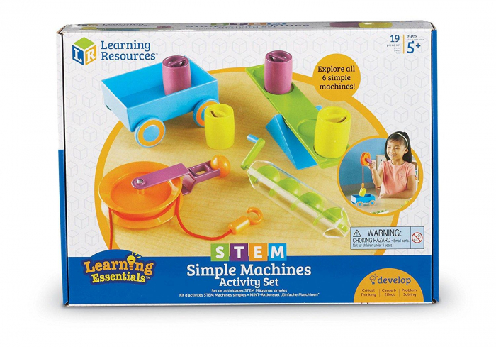 Set STEM - Mecanisme simple, Learning Resources, 4-5 ani + [5]