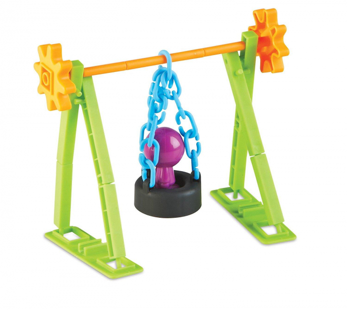 Set STEM - Parcul de distractii, Learning Resources, 4-5 ani + [2]