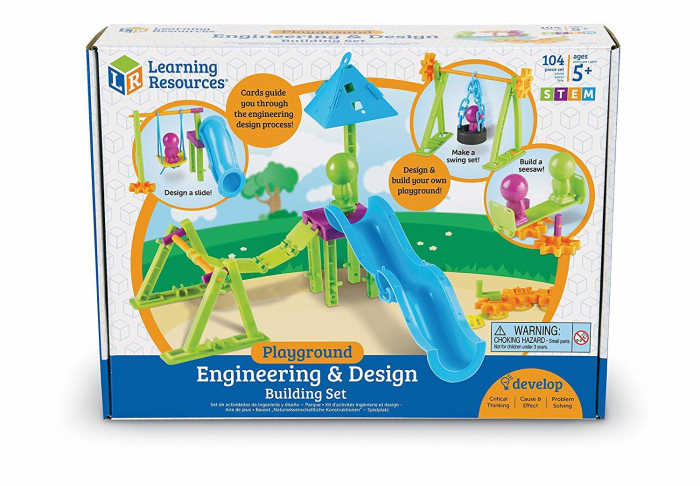 Set STEM - Parcul de distractii, Learning Resources, 4-5 ani + [9]