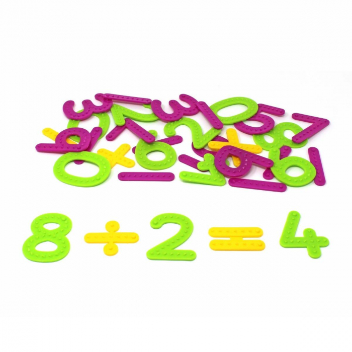 Set tactil - Cifre si operatii, Learning Resources, 4-5 ani + [5]