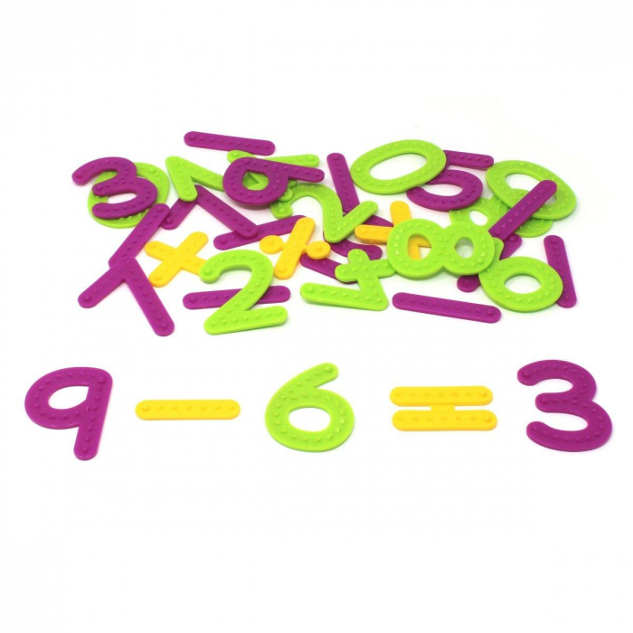 Set tactil - Cifre si operatii, Learning Resources, 4-5 ani + [6]