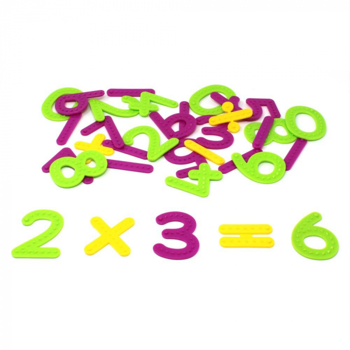Set tactil - Cifre si operatii, Learning Resources, 4-5 ani + [3]