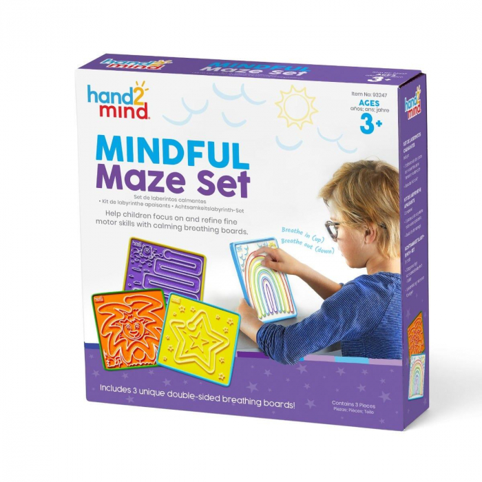 Set tactil - Prin labirint, Hand2Mind, 2-3 ani + [15]