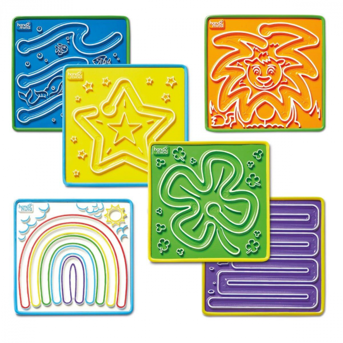 Set tactil - Prin labirint, Hand2Mind, 2-3 ani + [2]