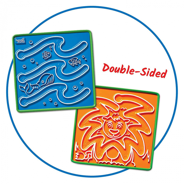 Set tactil - Prin labirint, Hand2Mind, 2-3 ani + [5]