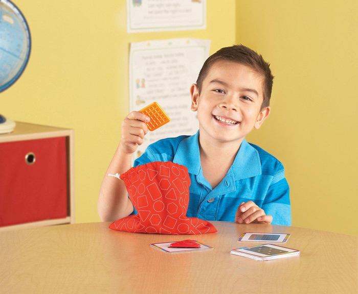 Set tactil - Texturi si forme, Learning Resources, 2-3 ani + [3]