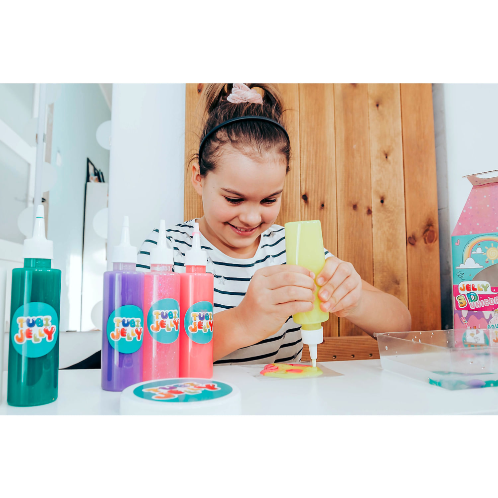 SET TUBI JELLY (gel modelator) cu 3 culori, MONSTRI [5]