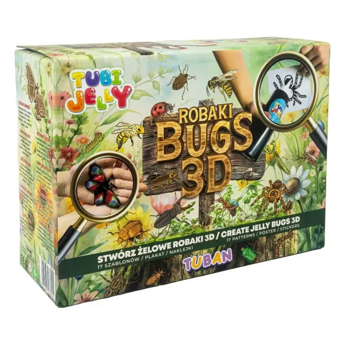 Set TUBI JELLY (gel modelator) cu 6 culori, INSECTE [4]