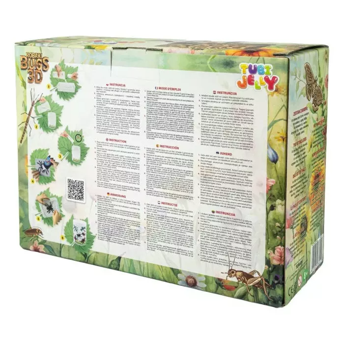 Set TUBI JELLY (gel modelator) cu 6 culori, INSECTE [3]