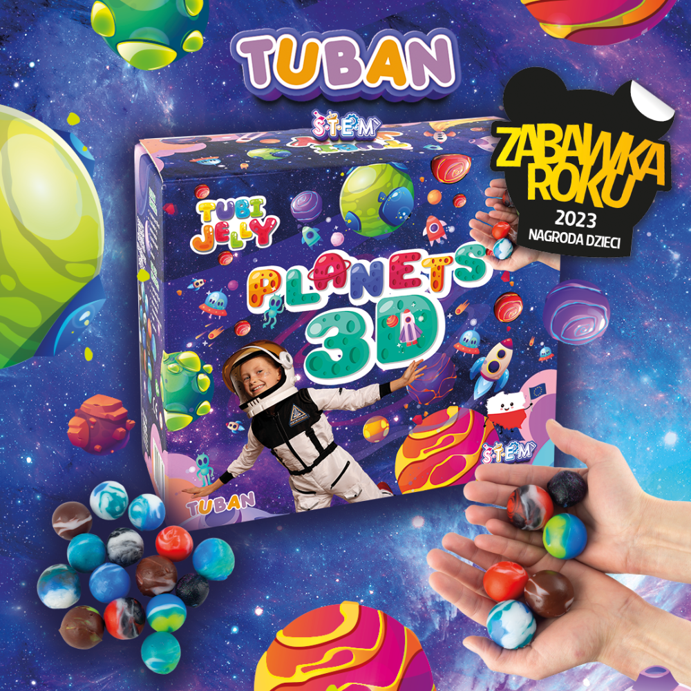 SET TUBI JELLY (gel modelator), PLANETE [8]