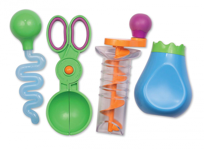 Set ustensile pentru experimente - Apa si Nisip, Learning Resources, 2-3 ani + [3]