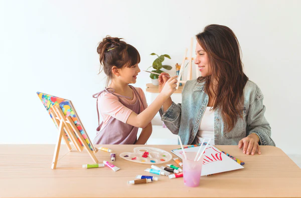 Set vopsele acrilice Paintology, 12 culori clasice si 2 pensule [7]