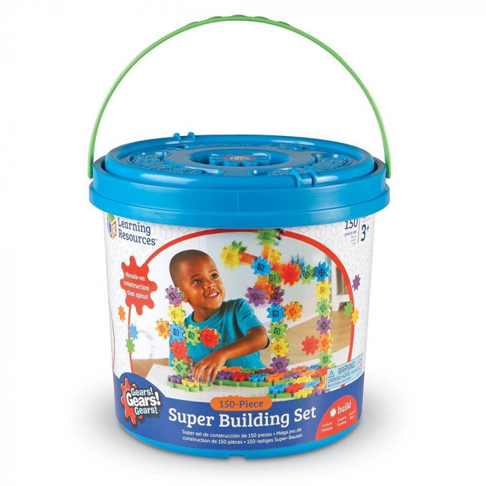 Setul constructorului - Super Set, Learning Resources, 2-3 ani + [9]