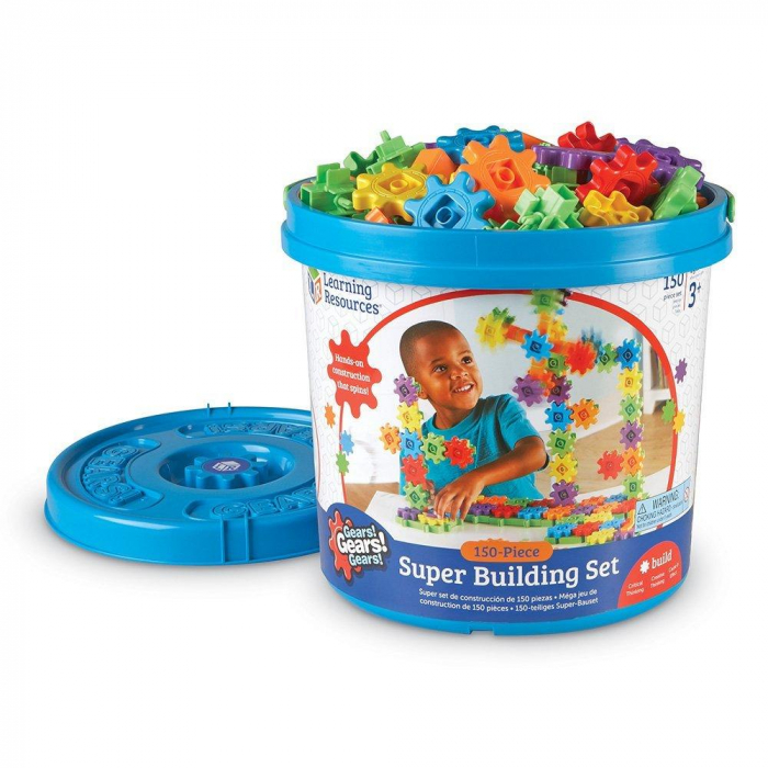 Setul constructorului - Super Set, Learning Resources, 2-3 ani + [8]