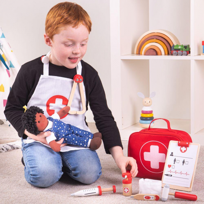 Setul micutului doctor, BIGJIGS Toys, 2-3 ani + [3]