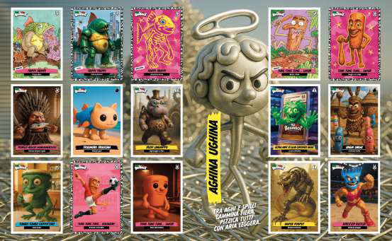 Skifidol Italian Brainrot Colectie de stickere- Albumul colectiei, Panini [2]