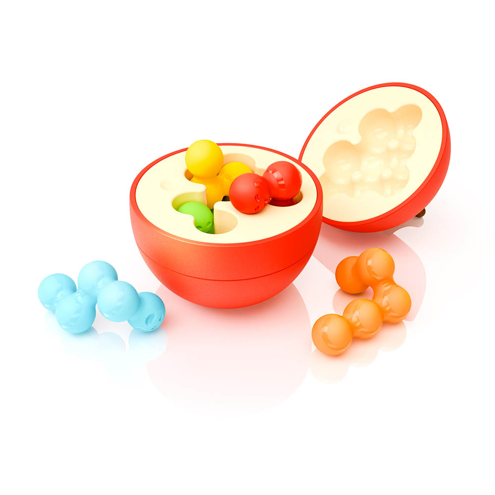 Smart Games - Apple Puzzler, joc de logica cu 80 de provocari, 8+ ani, editie internationala [3]