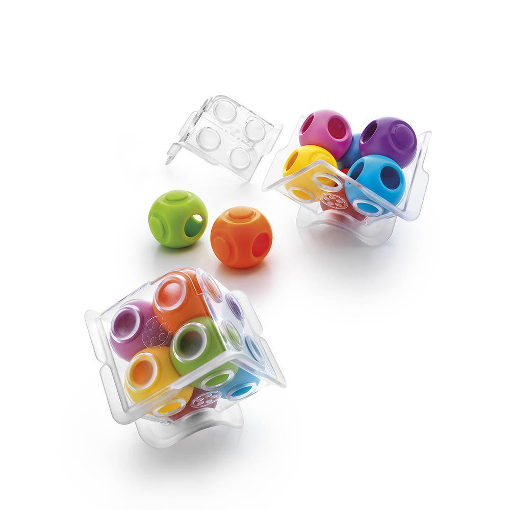 Smart Games - Caged Marbles, joc de logica cu 80 de provocari, 10+ ani, editie internationala [3]