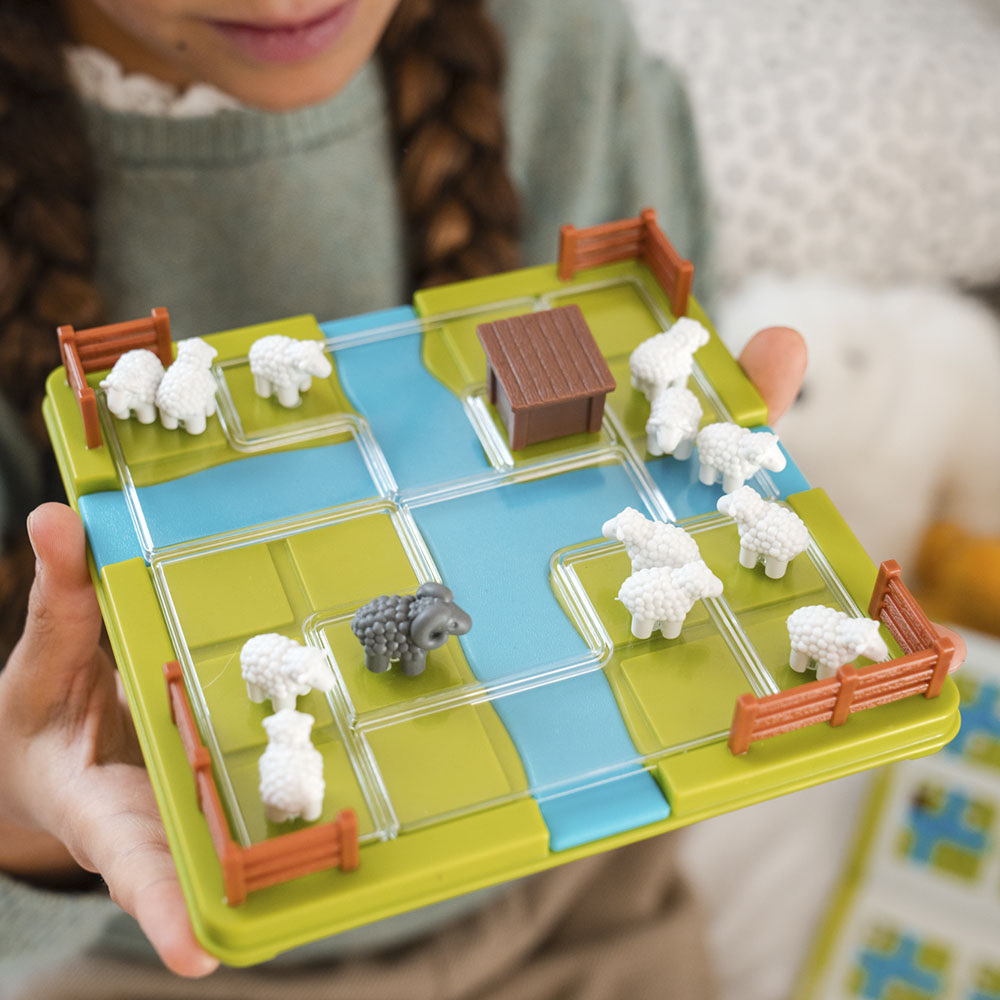 Smart Games - Counting Sheep, joc de logica cu 60 de provocari, 7+ ani, editie internationala [5]