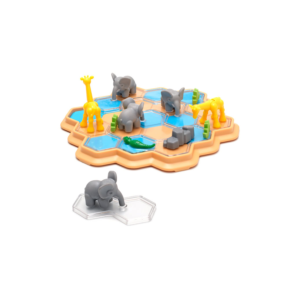 Smart Games - Croco Tiles, joc de logica cu 60 de provocari, 6+ ani [2]