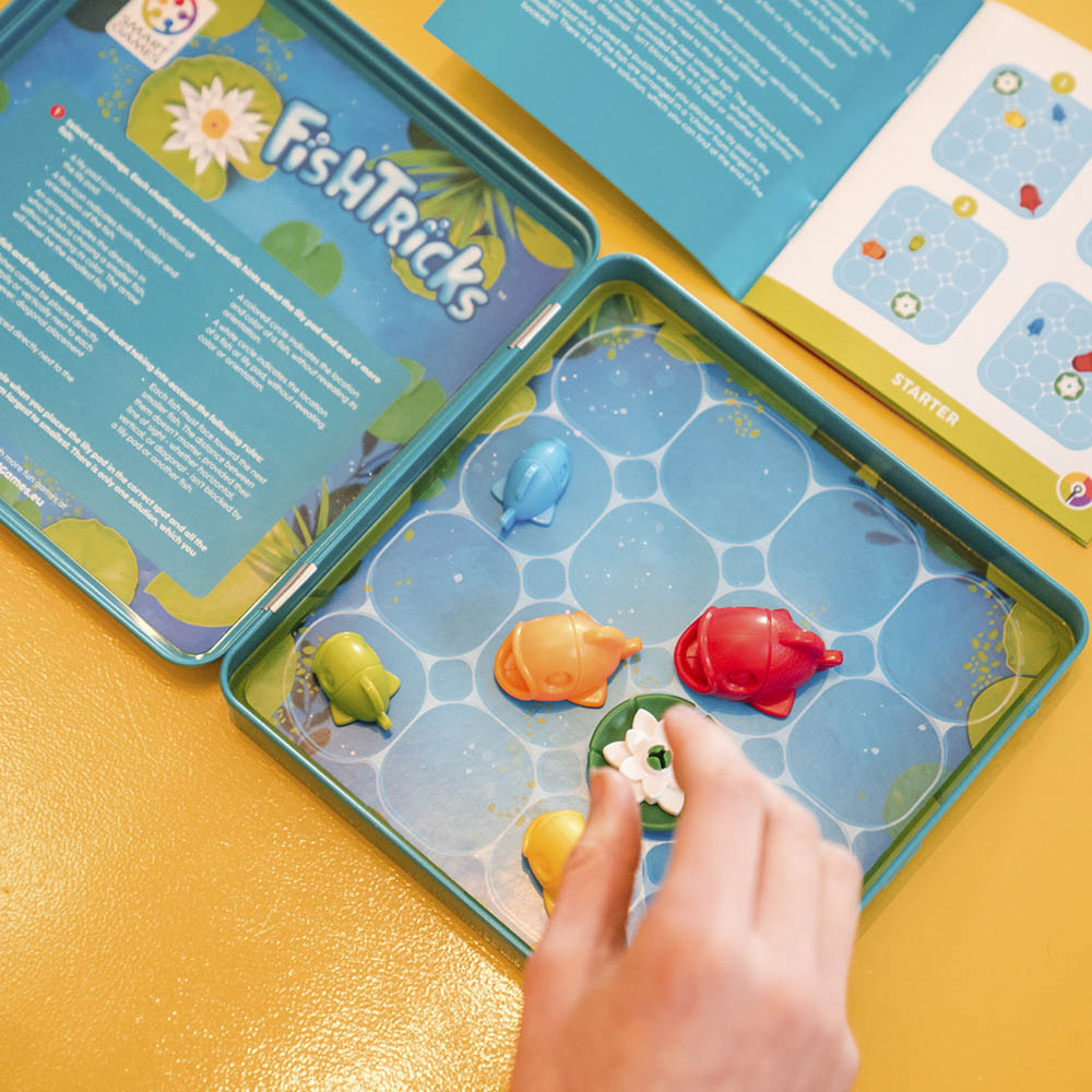 Smart Games - FishTricks, joc de logica cu 48 de provocari, 5+ ani, editie internationala [3]