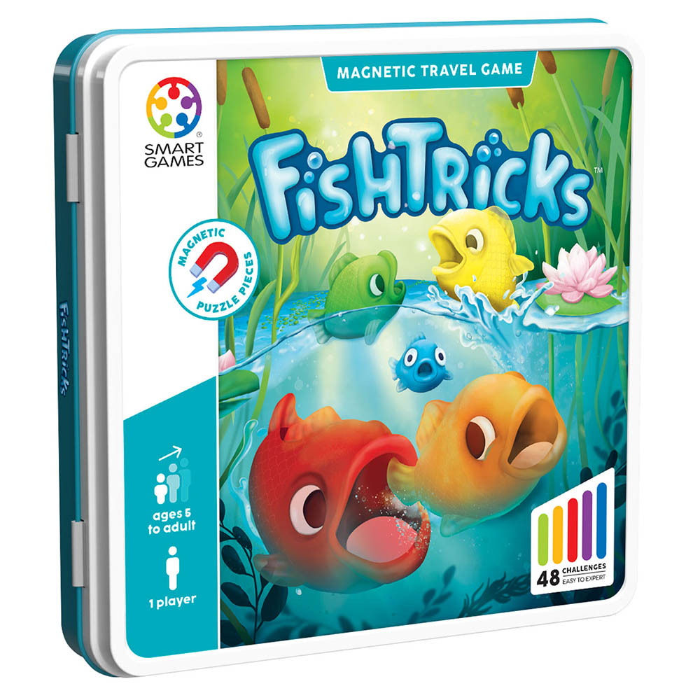 Smart Games FishTricks, joc de logica cu 48 de provocari…