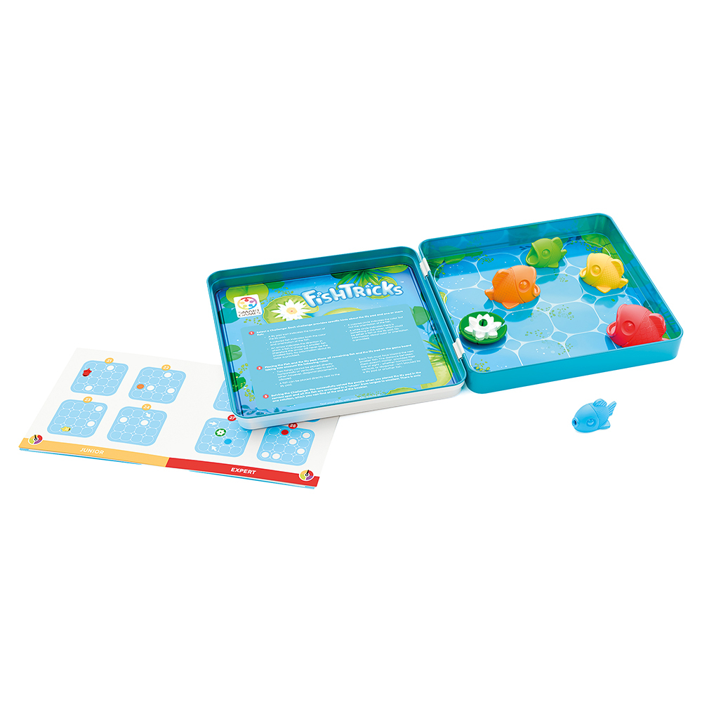 Smart Games - FishTricks, joc de logica cu 48 de provocari, 5+ ani, editie internationala [2]