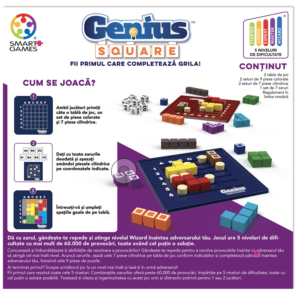 Smart Games - Genius Square, editie lb.romana [4]
