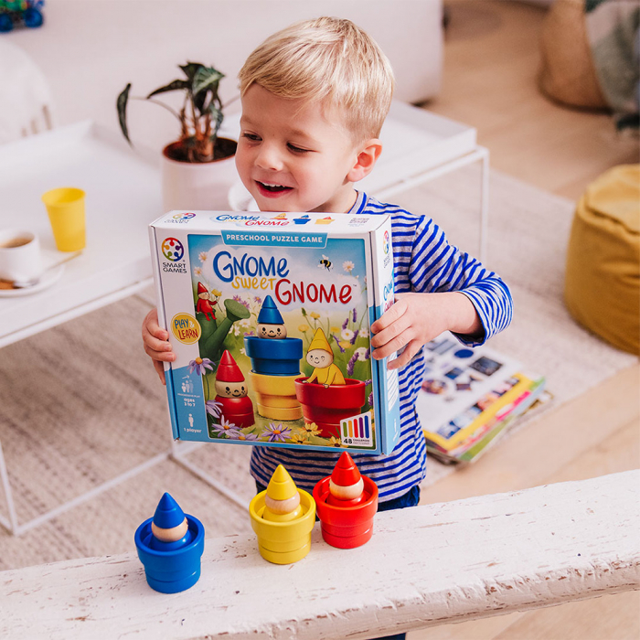 Smart Games - Gnome Sweet Gnome, joc de logica 48 provocari, + 3 ani [2]