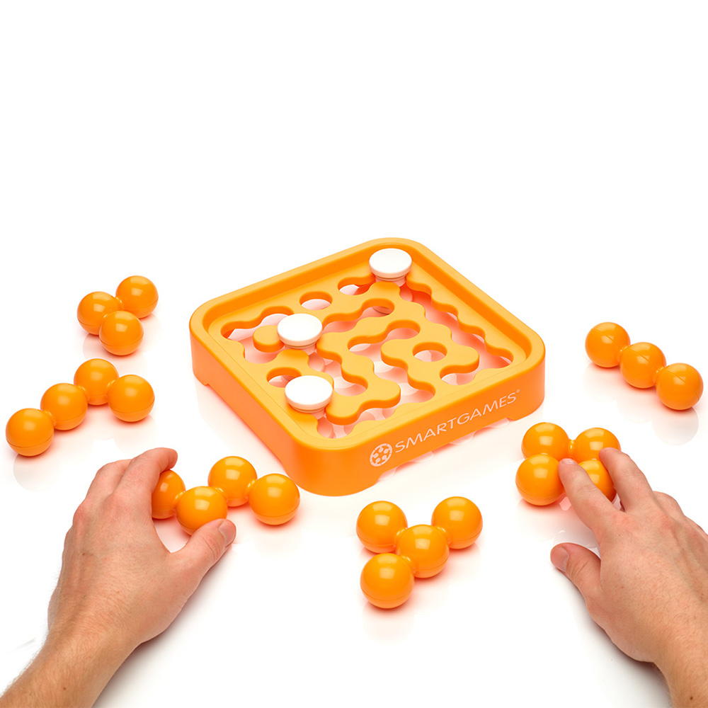 Smart Games - IQ Mini XXL, joc de logica cu 80 de provocari, 6+ ani, editie internationala [3]