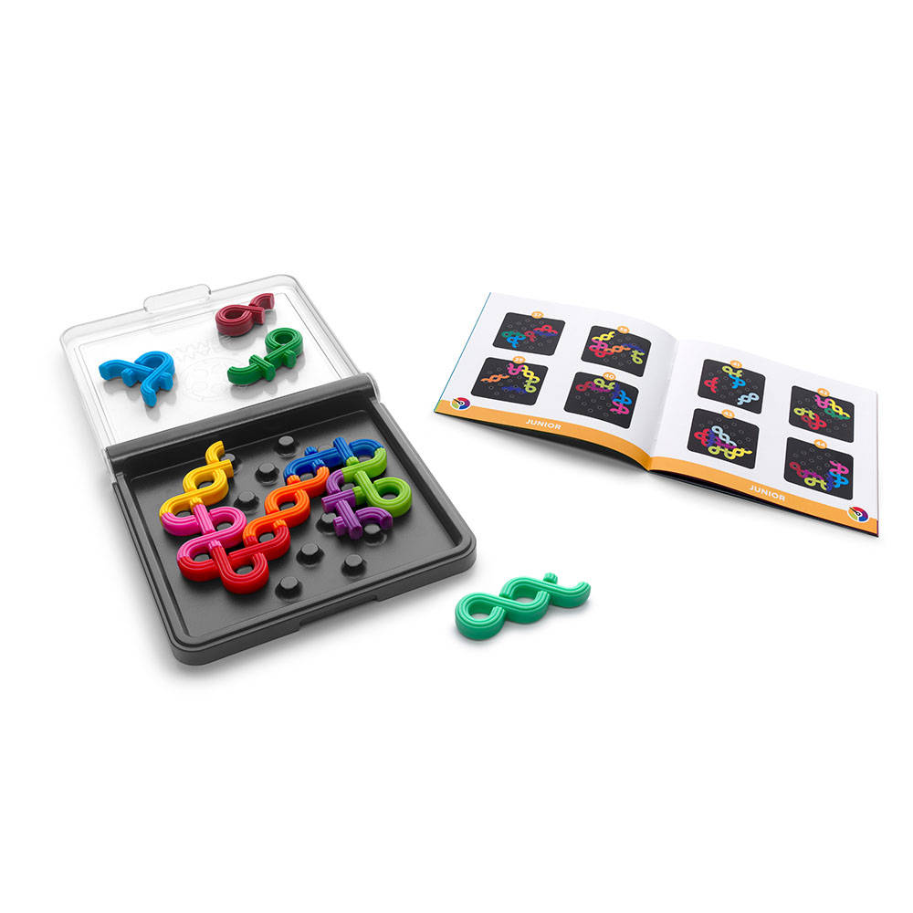 Smart Games - IQ Noodles, joc de logica cu 120 de provocari, 7+ ani [3]