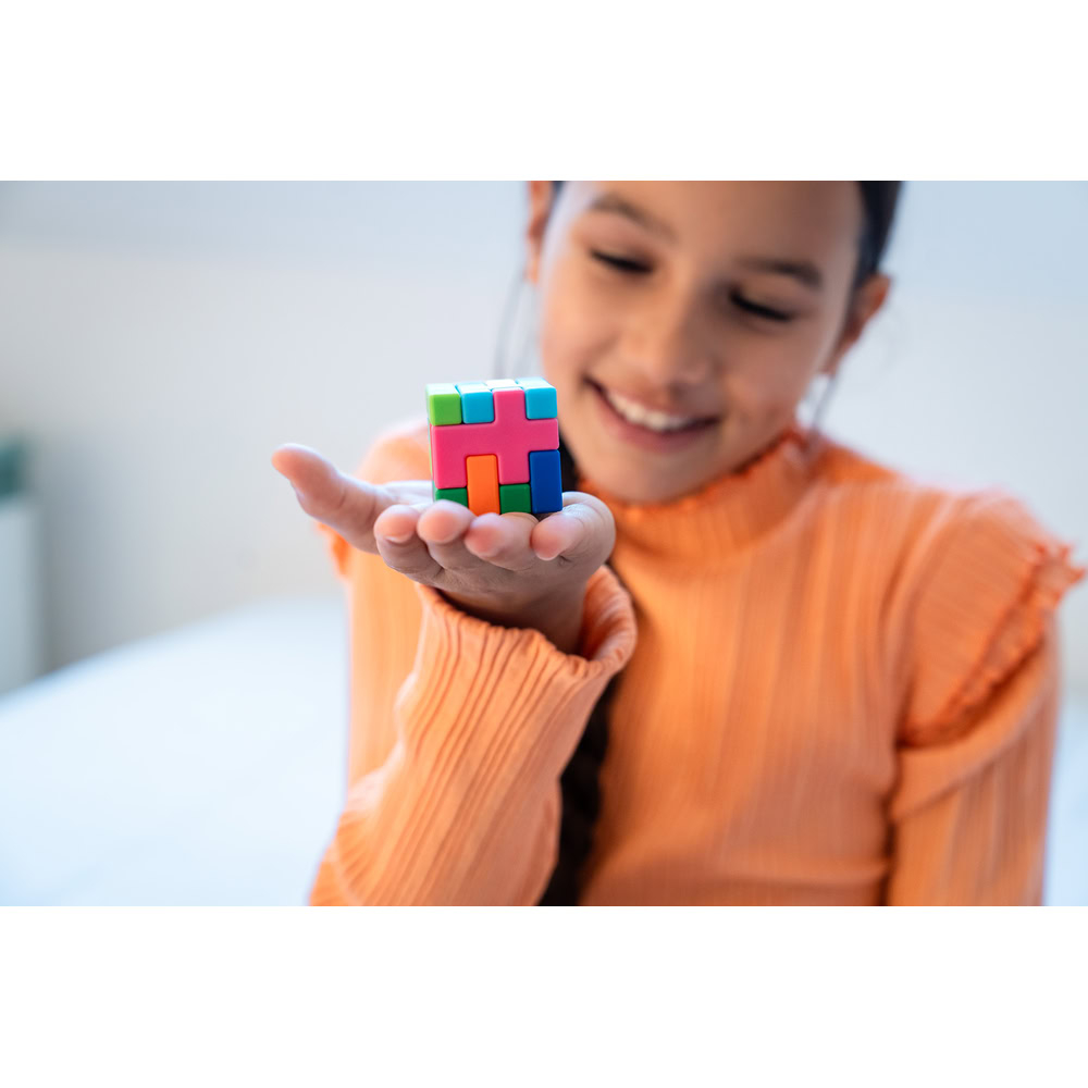 Smart Games - IQ Quub, joc de logica cu 120 de provocari, 6+ ani, editie internationala [3]