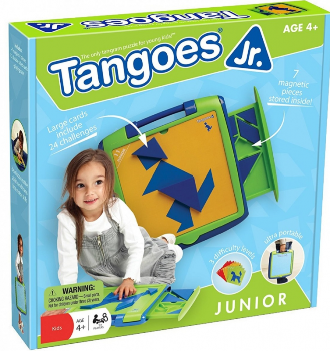 Smart Games - Tangoes Jr., joc de logica cu 120 de provocari, 4+ ani