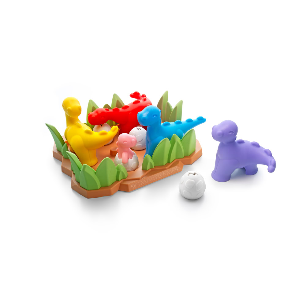 Smart Games - Tiptoe Dino, joc de logica cu 48 de provocari, 4+ ani [3]