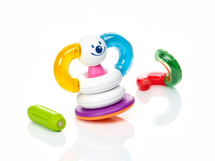 SmartMax My First Stacking Rings, Set magnetic 10 piese, 1-5 ani [8]