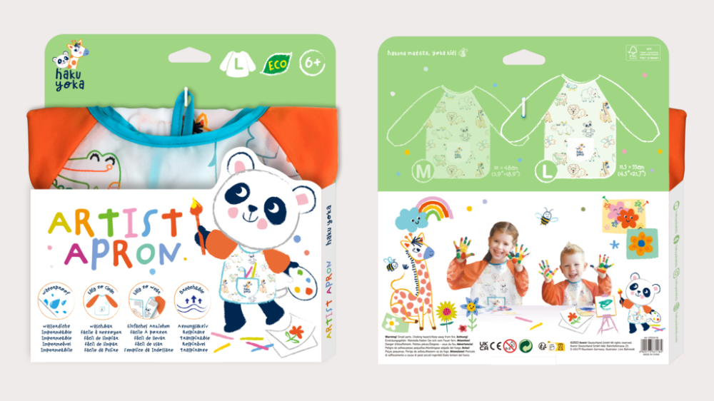 Sort pictura protectie Micul Artist - 6 ani +, Haku Yoka [2]