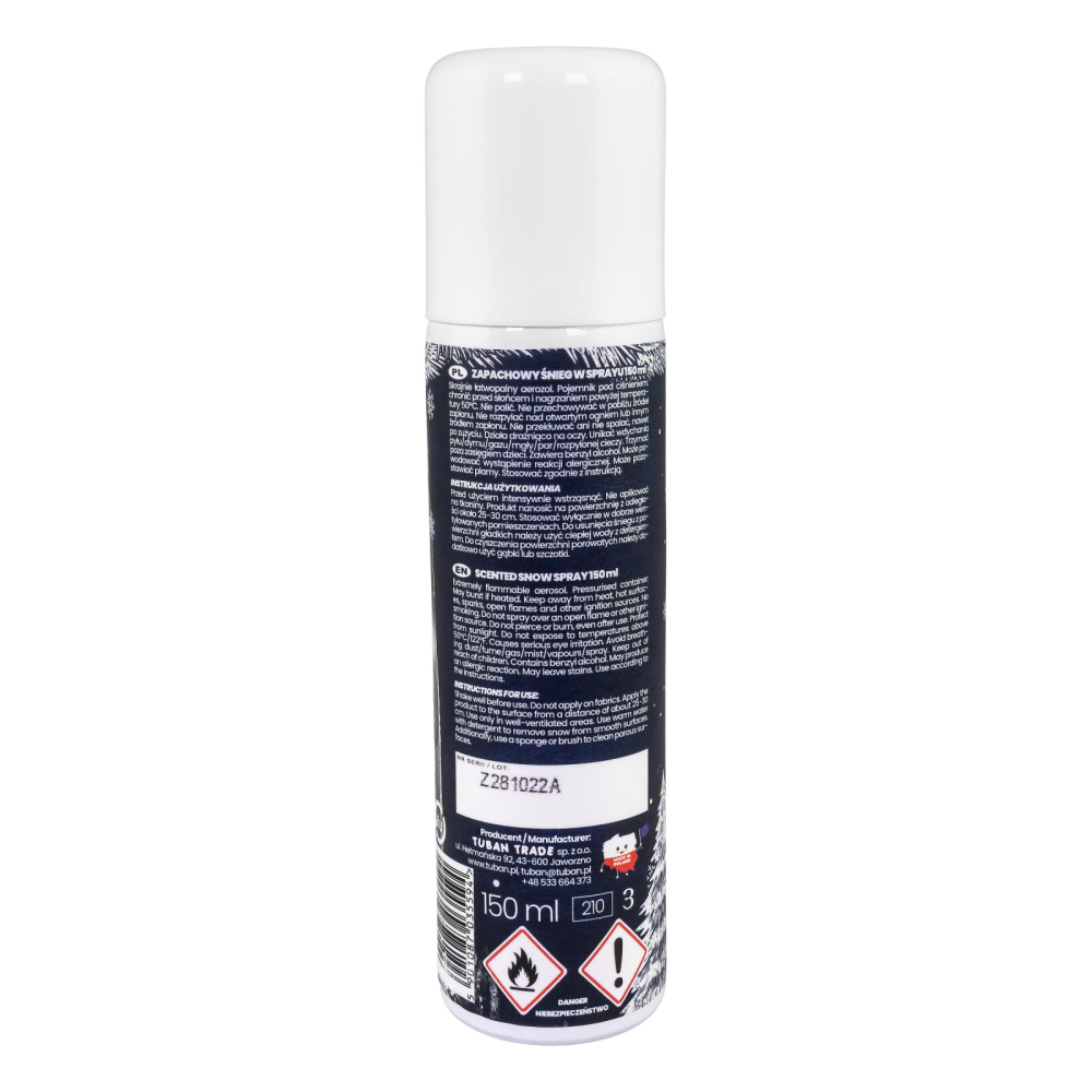 Spray Zapada artificiala parfumata - portocala si scortisoara, 150 ml [2]