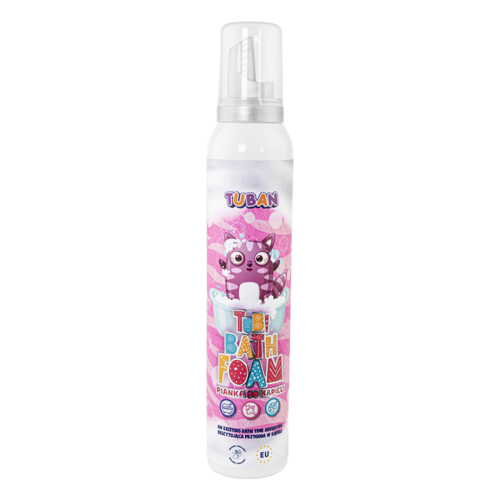 Spuma creativa pentru baie si slime  - TUBI,  ROZ 200 ml [1]