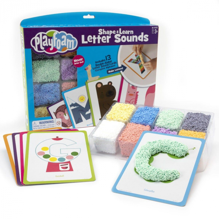 Spuma de modelat Playfoam™ - Invatam alfabetul, Educational Insights, 2-3 ani + [3]