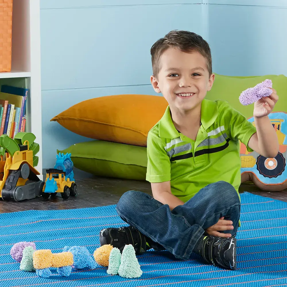 Spuma de modelat Playfoam™ - Set 8 culori, Educational Insights, 2-3 ani + [4]