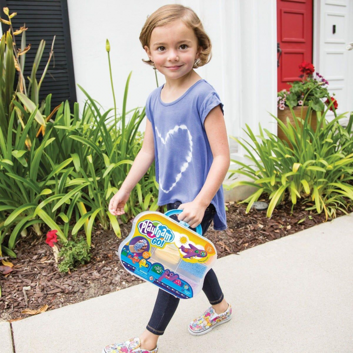 Spuma de modelat Playfoam™ - Set de calatorie, Educational Insights, 2-3 ani + [4]