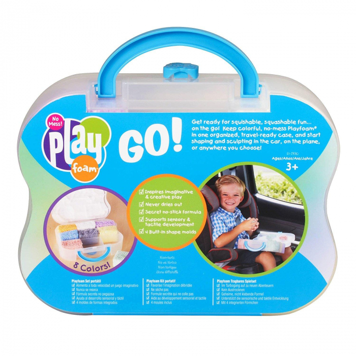 Spuma de modelat Playfoam™ - Set de calatorie, Educational Insights, 2-3 ani + [2]