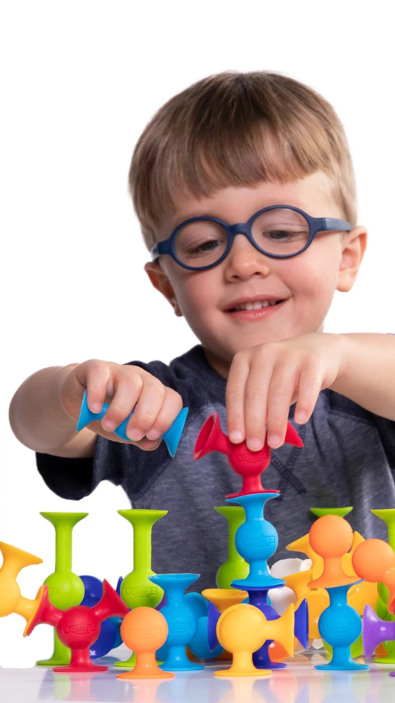 Squigz Deluxe, Set de constructie cu 44 de piese cu ventuze [5]