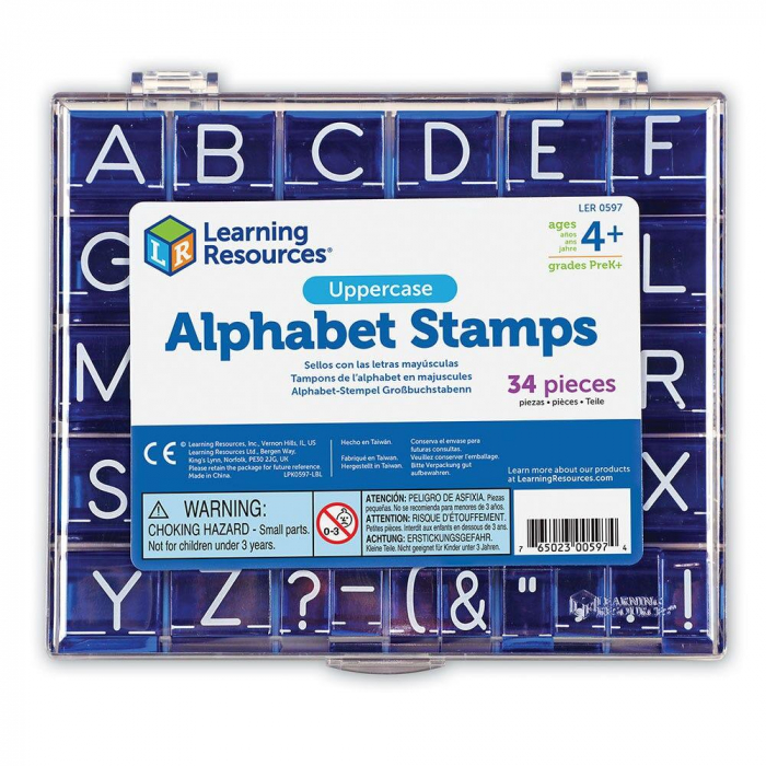 Stampile Alfabet, Learning Resources, 2-3 ani + [3]